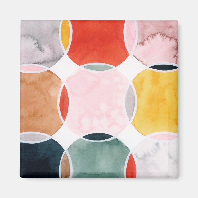 Imã Sensical - Padrão do círculo (Frente)