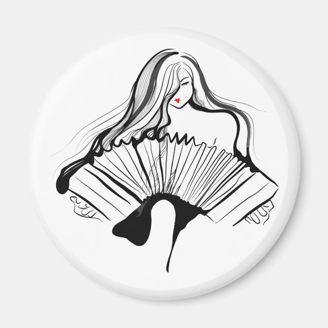 Imã Sensual Bandoneon (Frente)