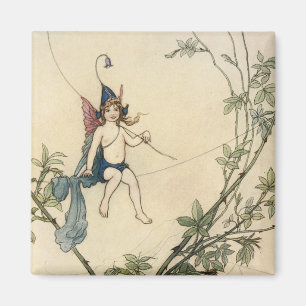 Imã Sentado no segmento de uma aranha