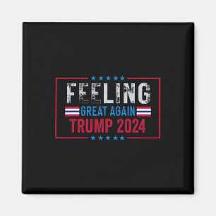 Imã Sentindo Excelente Novamente Trump 2024 Sinalizado