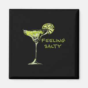 Imã Sentindo Salgty Cinco De Mayo Margarita Engraçado