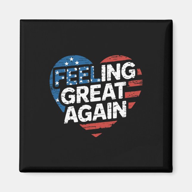 Imã Sentindo-se Ótimo Novamente Vitória de Trump (Frente)