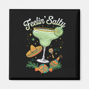 Imã Sentindo-se Salgado Margarita Engraçado Cinco De M