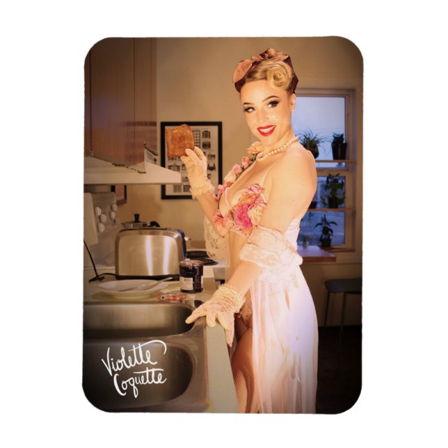 Ímã "Sentir-se tostico" / torrada (Vertical)