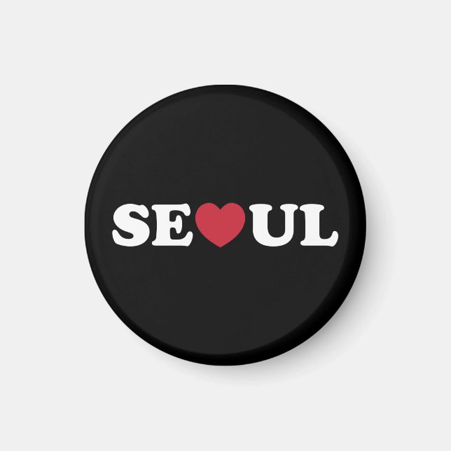 Imã Seoul Love Heart (Frente)