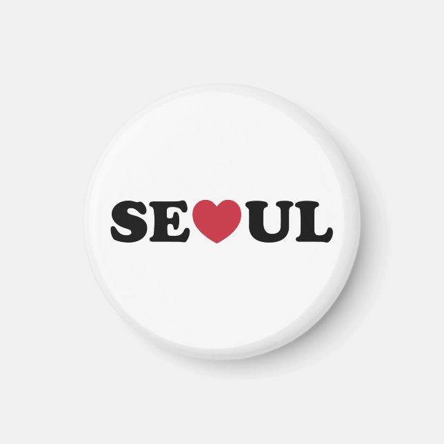 Imã Seoul Love Heart (Frente)