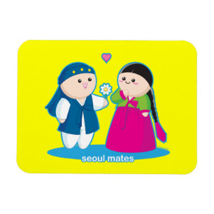 Ímã Seoul Mates