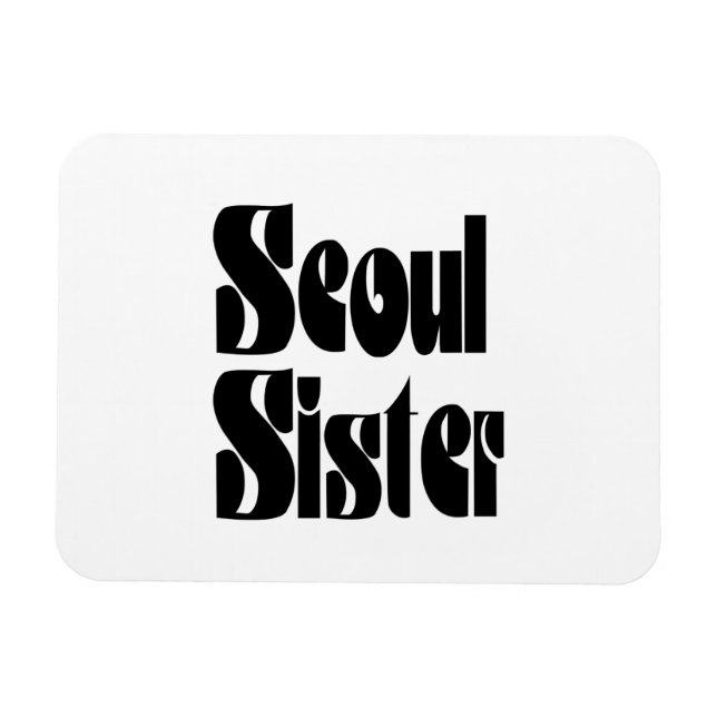 Ímã Seoul Sister (Horizontal)