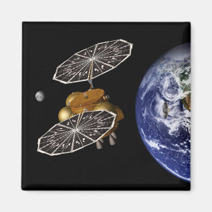 Imã Separação Do Veículo De Entrada Numa Missão Marte.