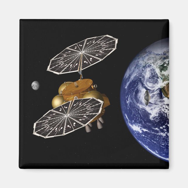 Imã Separação Do Veículo De Entrada Numa Missão Marte. (Frente)