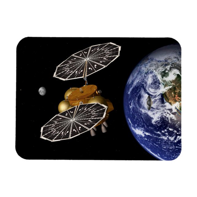 Ímã Separação Do Veículo De Entrada Numa Missão Marte. (Horizontal)