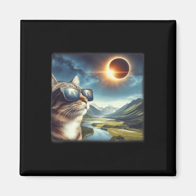 Imã Separador 2024 Eclipse Solar Total 1 (Frente)