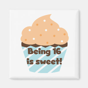 Imã Ser 16 é camisas e presentes doces do aniversári
