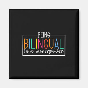 Imã Ser Bilingue é um Superpoder Diversão de Volta às