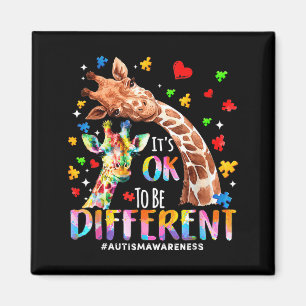 Imã Ser diferente autismo mãe mamãe lindo giraffa auti