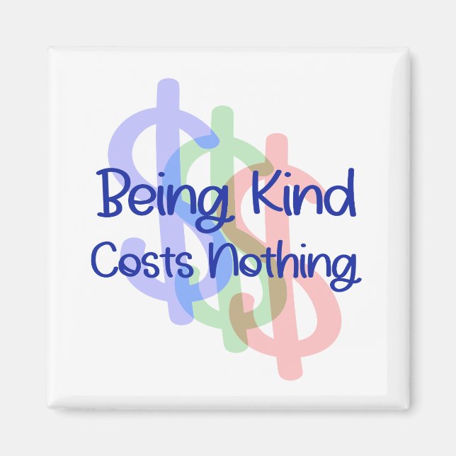 Imã Ser gentil não custa nada (Frente)