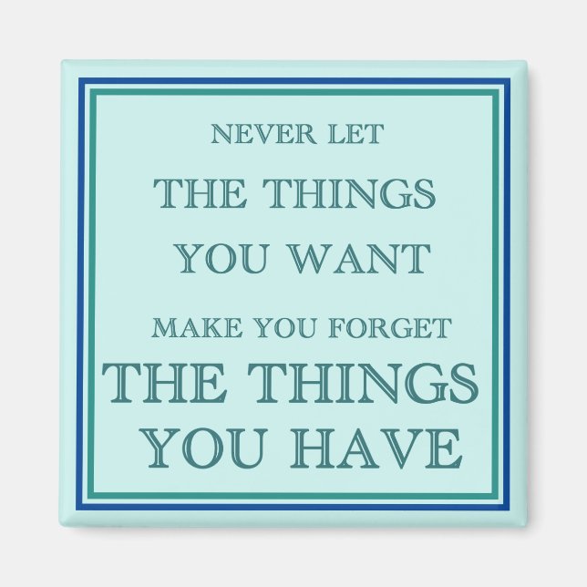 Imã Ser Grata Pelo Que Temos (Frente)