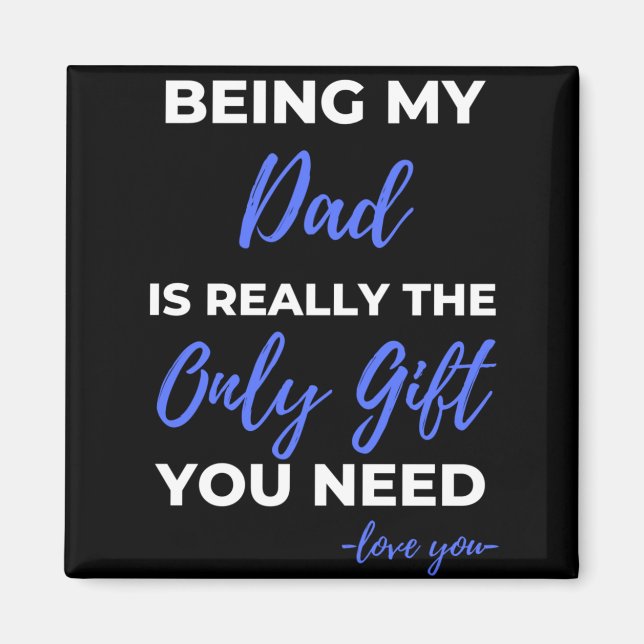 Imã Ser Meu Pai É Realmente O Único Presente (Frente)