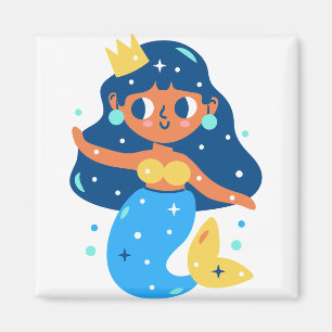 Imã sereia azul
