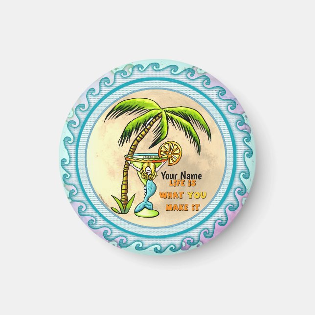 Imã Sereia Boa Vida (Frente)