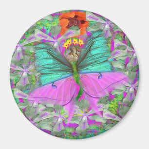 Imã Sereia da Borboleta por Flor de Energia