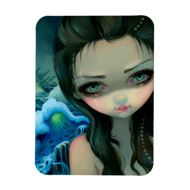 Ímã "Sereia Naufrágio" Magneta Flex (Vertical)