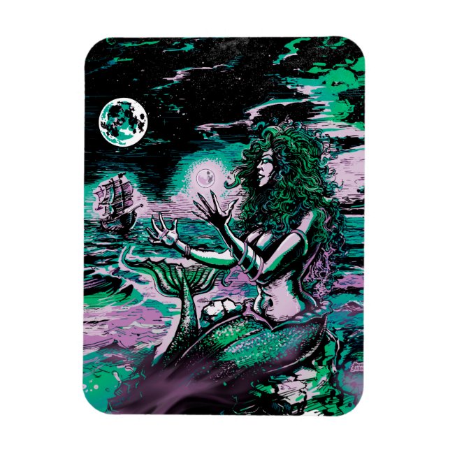 Ímã Sereia Siren Atlantis Pearl (Vertical)