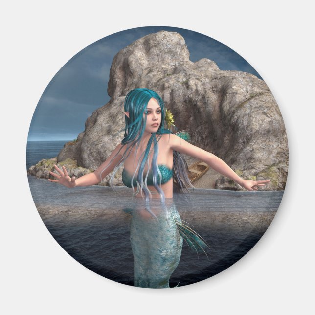 Imã Sereia Ultramarina (Frente)