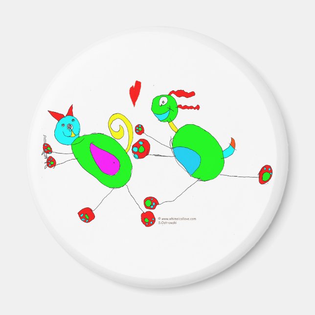 Imã Serena's Cat and Dog Chase (Frente)