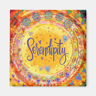 Imã "Serendipity" Inspirivity ONE WORD Magnet