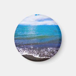 Imã Serene Coaster Ocean Waves Magnet