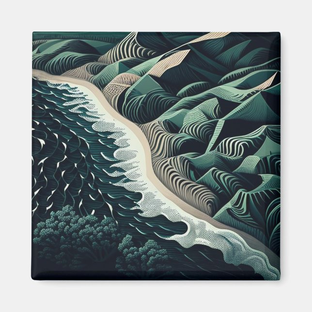 Imã Serene Shores (Frente)