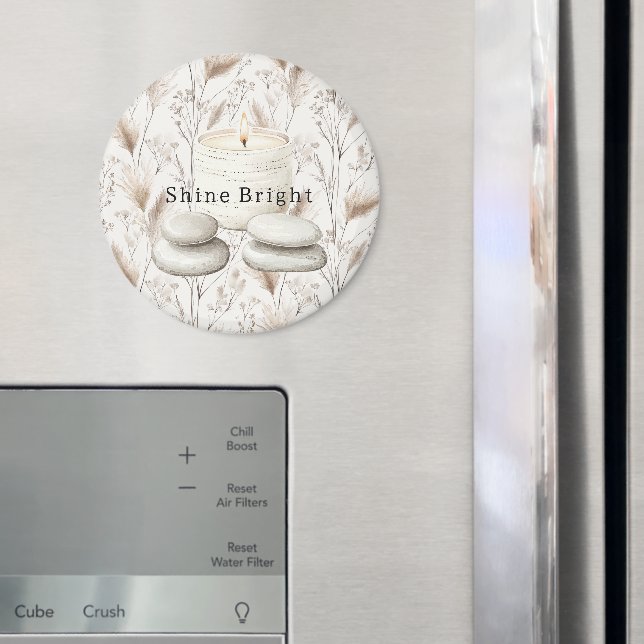 Imã Serenity Beach Candle Rocks (In Situ (Fridge))