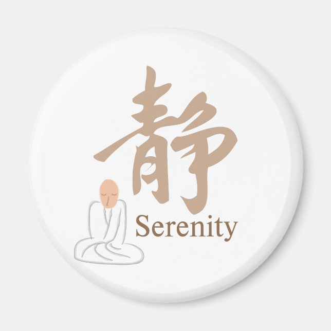 Imã Serenity Kanji Magnet (Frente)