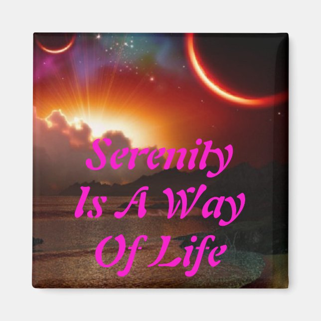 Imã Serenity Magnet (Frente)