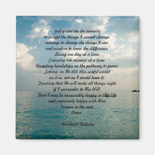 Imã Serenity Prayer Magnet