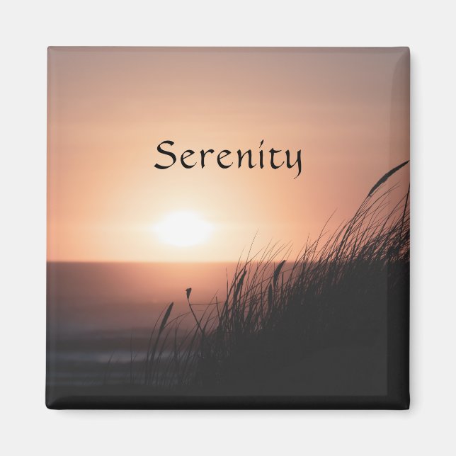 Imã Serenity Sunset Magnet (Frente)