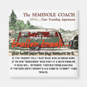 Imã Série de lixo de trem... você pode ser Trailer T