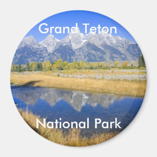 Imã Série grande 7 do parque nacional de Teton