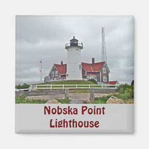 Imã Série Nobska Point Lighthouse