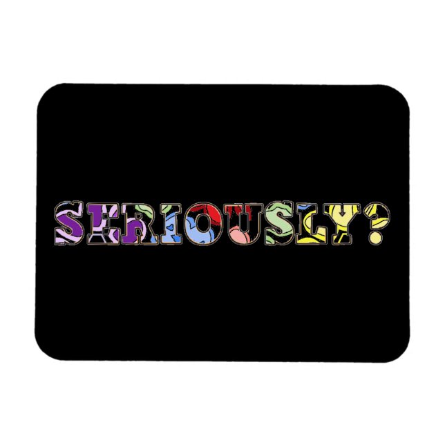 Ímã Sério? Imagem Colorida (Horizontal)