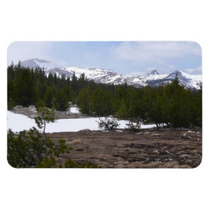 Ímã Serra Nevada e neve em Yosemite