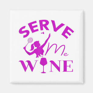 Imã Serve-me o vinho Engraçado, Bebendo do jogador de