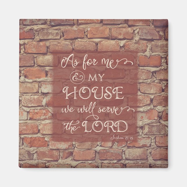 Imã Serveremos o Senhor - Joshua 24:15 (Frente)