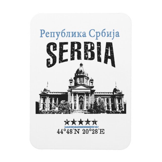 Ímã Sérvia (Vertical)