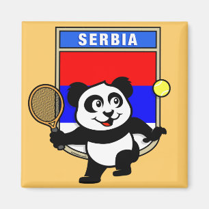 Imã Sérvia Tênis Panda