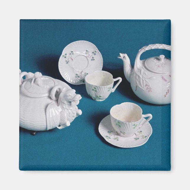 Imã Serviço de chá Belleek (Frente)