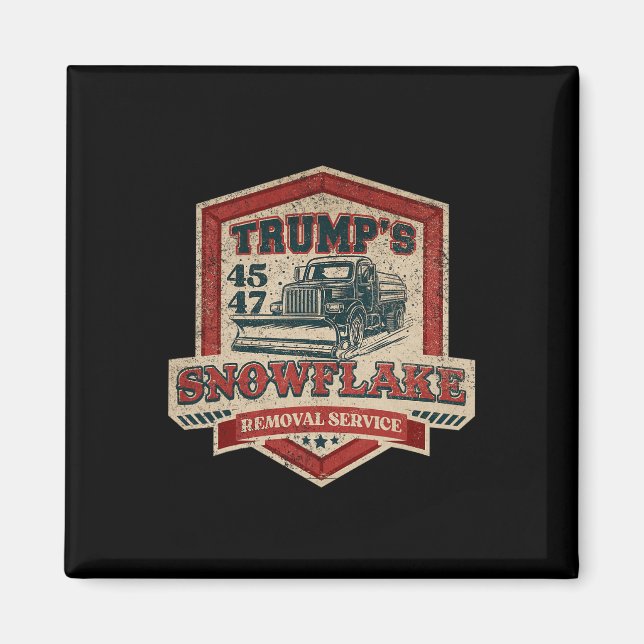 Imã Serviço de Remoção de Flocos de Neve de Trump Engr (Frente)