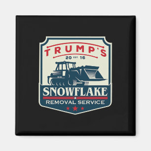 Imã Serviço de Rmoval Snowflake de Trump Funny Donald