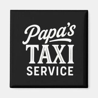 Imã Serviço de Táxi do Papai - Trabalho de Motorista d